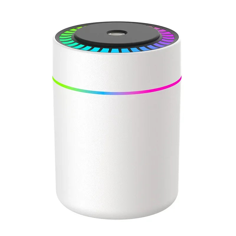 Professional Air Humidifier and Aroma Diffuser 180ML with Colorful LED Lights for Home, Car, and Bedroom Use