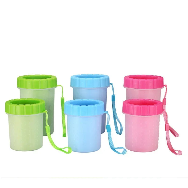 Pet Foot Washing Cup - Automatic Portable Cleaning Solution for Dogs and Cats