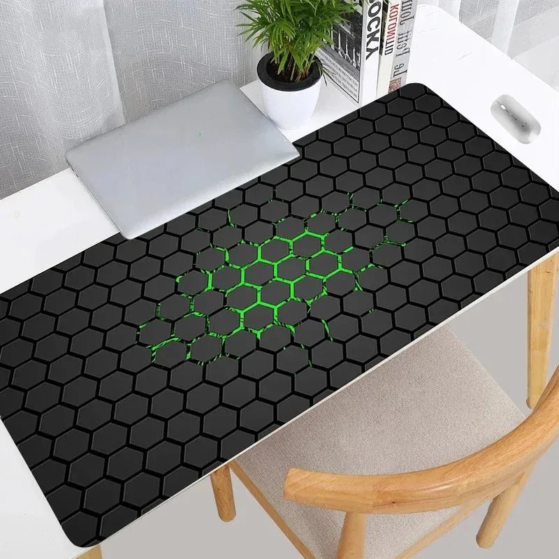XXL Hexagon Mousepad - Premium Soft Gaming and Office Desk Mat for Keyboard and Mouse