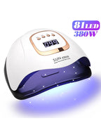 Elevate Your Nail Game with the SUN X25MAX 81LED UV Nail Lamp - The Ultimate Quick-Dry Solution for Gel Polishes in Salons and at Home