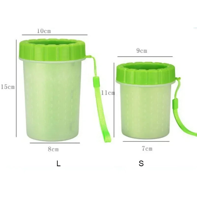 Pet Foot Washing Cup - Automatic Portable Cleaning Solution for Dogs and Cats