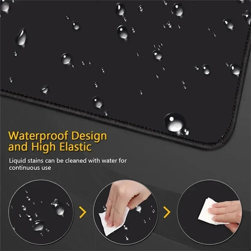 XXL Hexagon Mousepad - Premium Soft Gaming and Office Desk Mat for Keyboard and Mouse