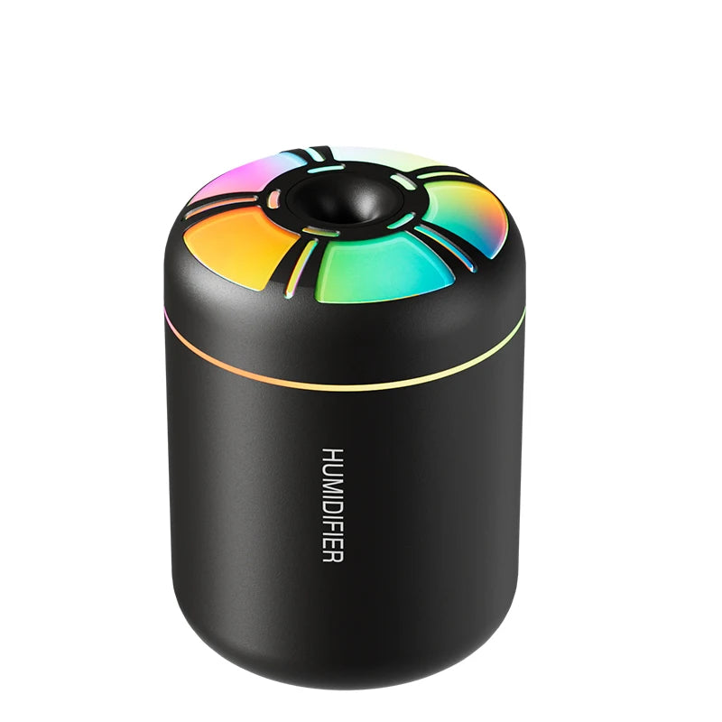 Professional Air Humidifier and Aroma Diffuser 180ML with Colorful LED Lights for Home, Car, and Bedroom Use