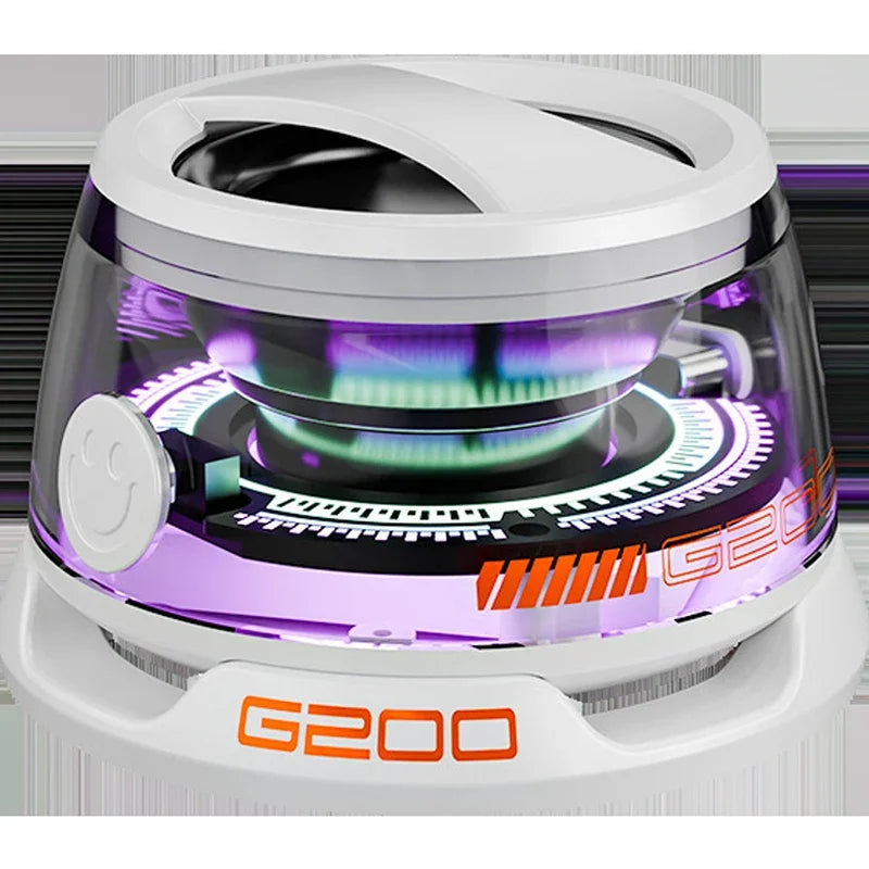 HECATE G200 Portable Bluetooth Speaker with RGB Lighting, Magnetic Design, BT5.3 Connectivity, 7-Hour Playback, and Integrated Phone Holder