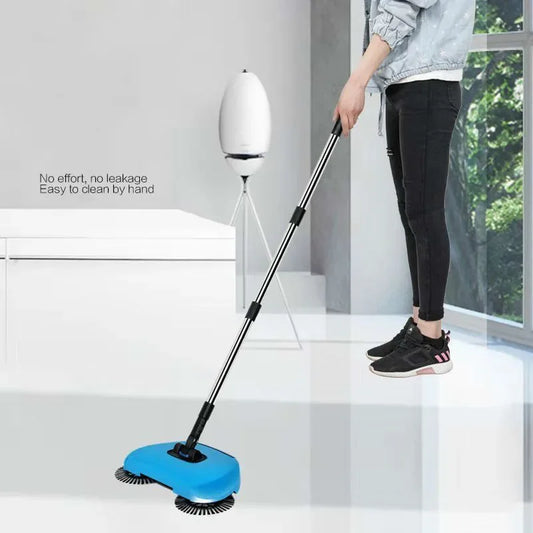 Revolutionary 360-Degree Handheld Sweeping Machine - Effortless Electric-Free Cleaning for Your Home and Office