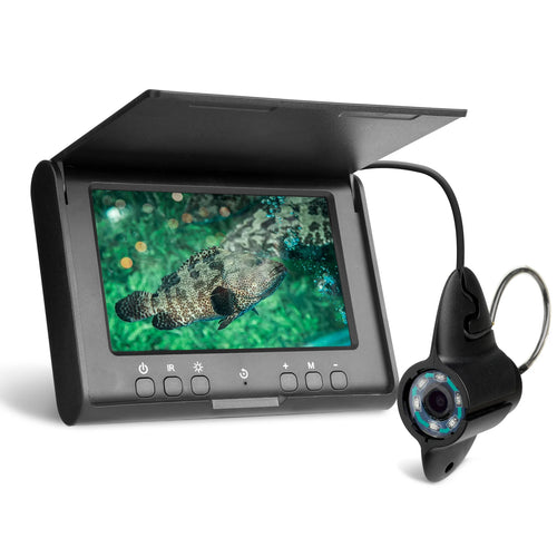 Discover the Depths with Our 4.3-Inch Portable Underwater Fish Finder - 15M Cable, 1000TVL Camera & 6 IR LEDs for Ultimate Fishing Success!