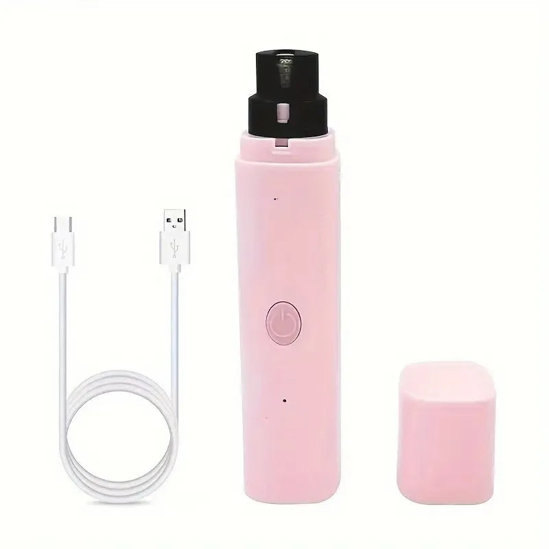Transform Your Pet's Grooming Routine with the Professional Electric Nail Grinder - Quiet, Safe, and Rechargeable Claw Trimmer for Dogs and Cats!