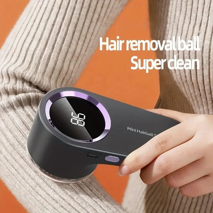 Revitalize Your Wardrobe with the USB Rechargeable Fabric Shaver - Portable Lint Remover for Clothing & Upholstery