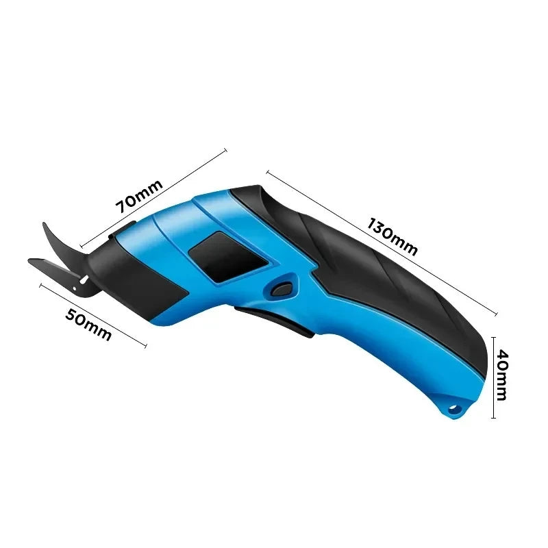 Revolutionary Cordless Electric Tailoring Scissors: USB Rechargeable for Effortless Cutting of Cotton, Leather, and More
