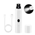 Transform Your Pet's Grooming Routine with the Professional Electric Nail Grinder - Quiet, Safe, and Rechargeable Claw Trimmer for Dogs and Cats!