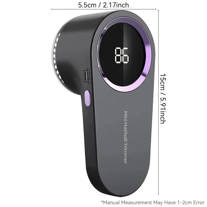 Revitalize Your Wardrobe with the USB Rechargeable Fabric Shaver - Portable Lint Remover for Clothing & Upholstery
