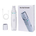 Revolutionary USB Rechargeable Electric Dog Nail Grinder & Trimmer - Painless, Quiet, 2-Speed Grooming Tool for Happy Paws