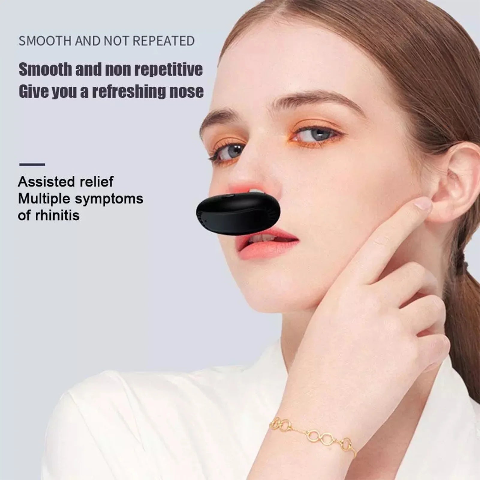 Portable Intelligent Infrared Nasal Therapy Device for Rhinitis and Allergy Relief