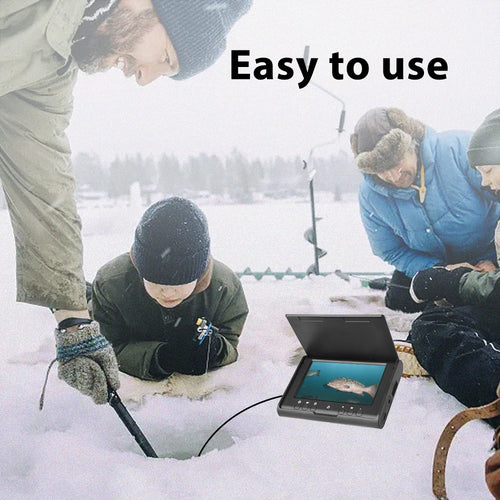 Discover the Depths with Our 4.3-Inch Portable Underwater Fish Finder - 15M Cable, 1000TVL Camera & 6 IR LEDs for Ultimate Fishing Success!