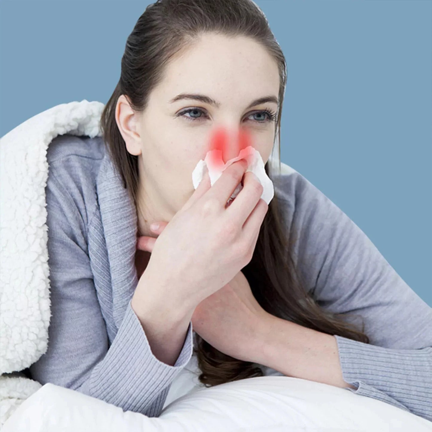 Portable Intelligent Infrared Nasal Therapy Device for Rhinitis and Allergy Relief