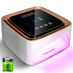 Experience Professional Nail Care Anywhere with Our Advanced Rechargeable UV LED Nail Lamp – 57 Beads for Quick Gel Curing!