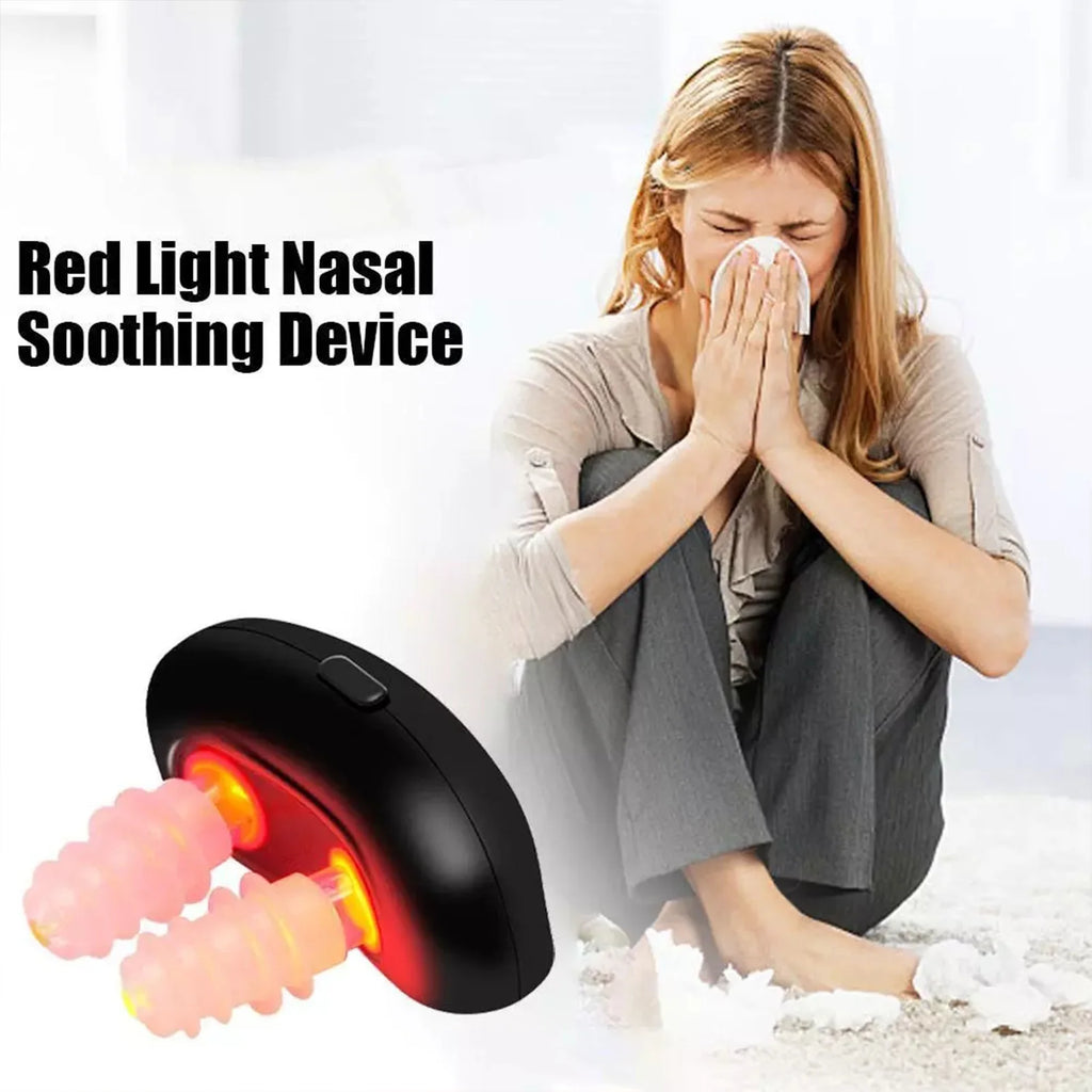 Portable Intelligent Infrared Nasal Therapy Device for Rhinitis and Allergy Relief