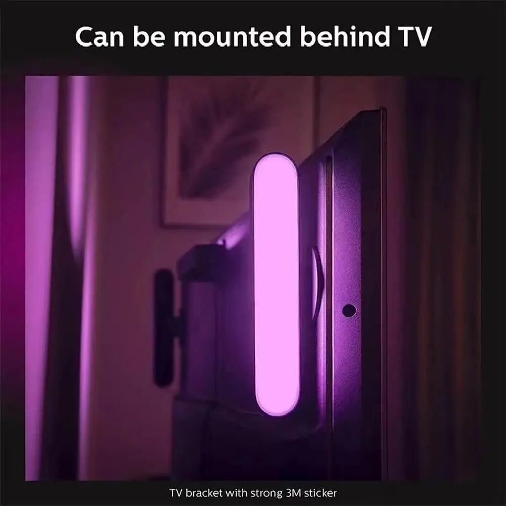 Transform Your Space with the Smart LED Table Lamp - Remote-Controlled RGB Lighting in 16 Colors for Gaming and Decoration