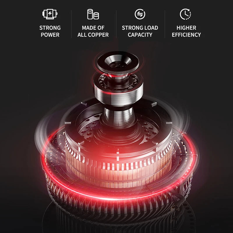 Ultimate Portable Cordless Handheld Car Vacuum Cleaner - 15,000Pa Suction Power & Versatile Dual Blowing Function for Home, Office, and Pet Care