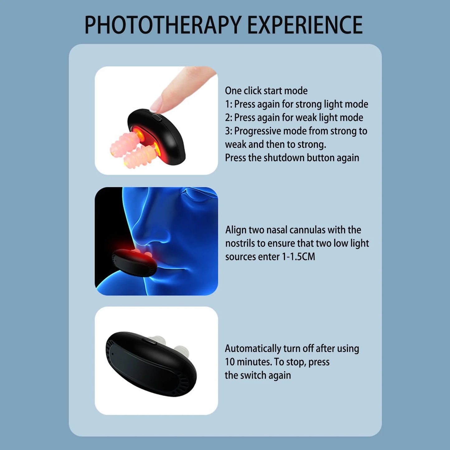 Portable Intelligent Infrared Nasal Therapy Device for Rhinitis and Allergy Relief