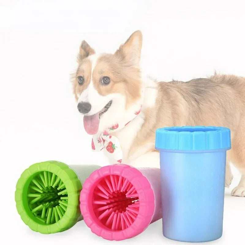 Pet Foot Washing Cup - Automatic Portable Cleaning Solution for Dogs and Cats