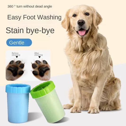 Pet Foot Washing Cup - Automatic Portable Cleaning Solution for Dogs and Cats