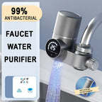Faucet Extender Water Filter with UV Light and LED Display for Kitchen Anti-Scaling and Sterilization