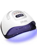 Elevate Your Nail Game with the SUN X25MAX 81LED UV Nail Lamp - The Ultimate Quick-Dry Solution for Gel Polishes in Salons and at Home