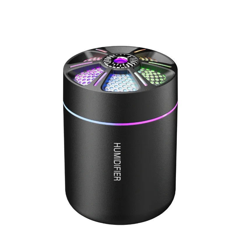 Professional Air Humidifier and Aroma Diffuser 180ML with Colorful LED Lights for Home, Car, and Bedroom Use