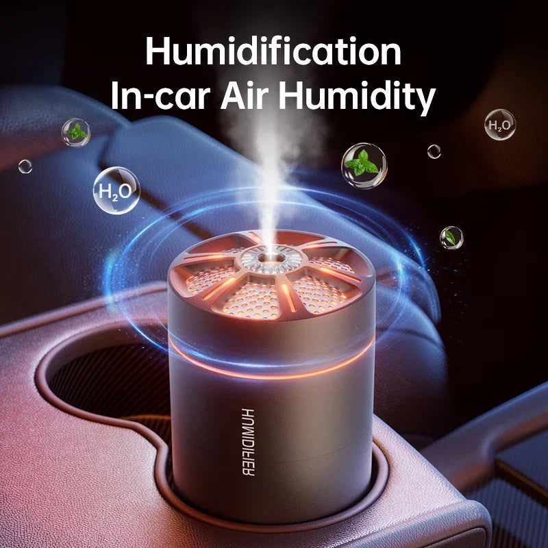 Professional Air Humidifier and Aroma Diffuser 180ML with Colorful LED Lights for Home, Car, and Bedroom Use