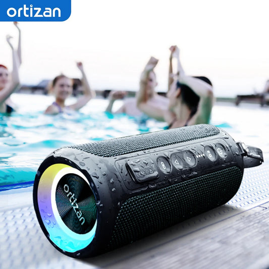 X8 Pro Waterproof Bluetooth Speaker - Portable High-Performance Sound System with Bass Boost, Dual Pairing, and TF/AUX Input