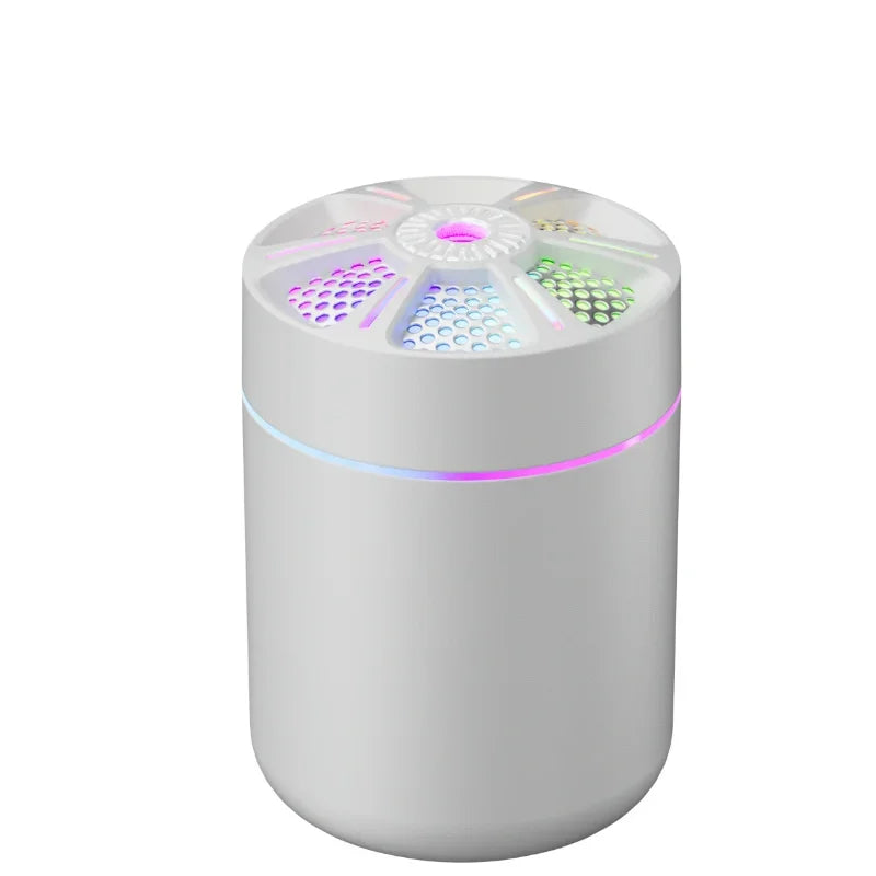 Professional Air Humidifier and Aroma Diffuser 180ML with Colorful LED Lights for Home, Car, and Bedroom Use