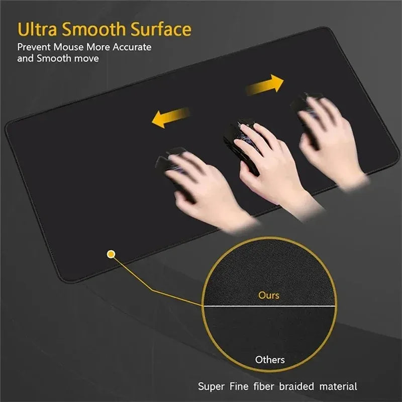 XXL Hexagon Mousepad - Premium Soft Gaming and Office Desk Mat for Keyboard and Mouse