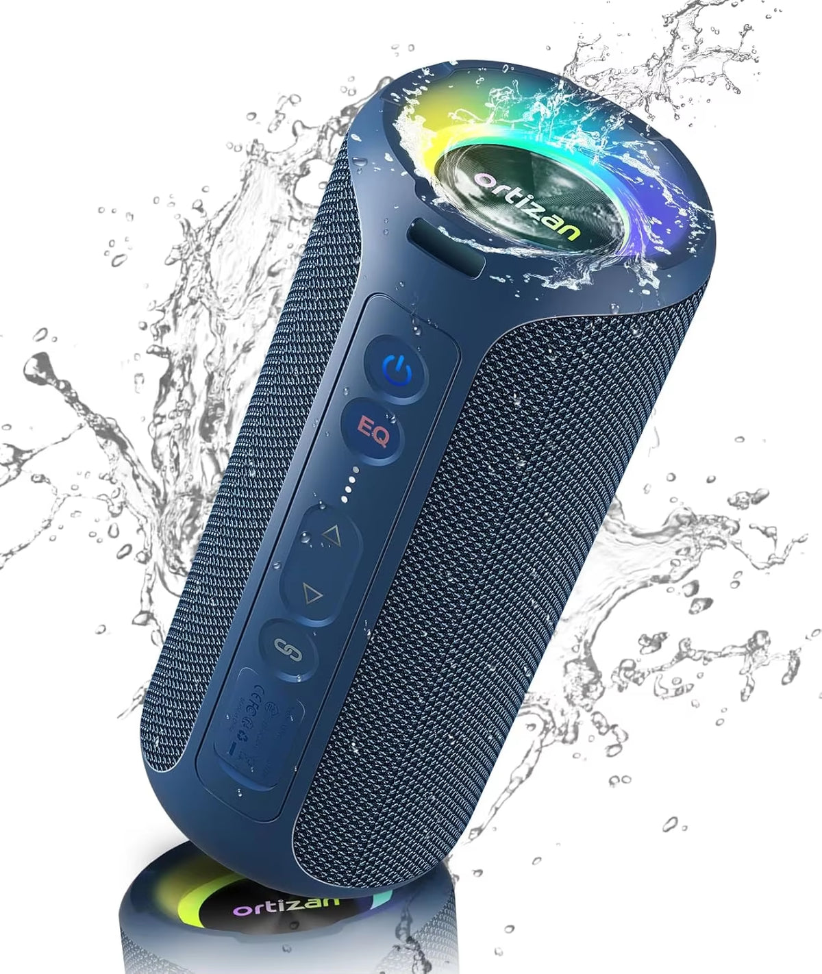 X8 Pro Waterproof Bluetooth Speaker - Portable High-Performance Sound System with Bass Boost, Dual Pairing, and TF/AUX Input