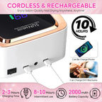 Professional 57-LED Rechargeable UV Nail Drying Light, 180W with Smart Sensor for Manicure Equipment