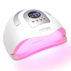 Elevate Your Nail Game with the SUN X25MAX 81LED UV Nail Lamp - The Ultimate Quick-Dry Solution for Gel Polishes in Salons and at Home