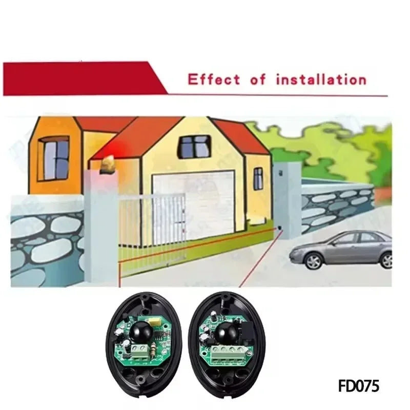 Enhance Safety with the Automated Infrared Safety Beam Detector for Sliding and Garage Doors