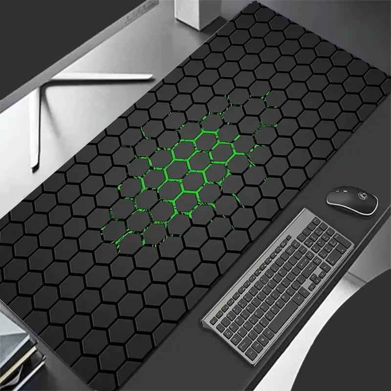 XXL Hexagon Mousepad - Premium Soft Gaming and Office Desk Mat for Keyboard and Mouse