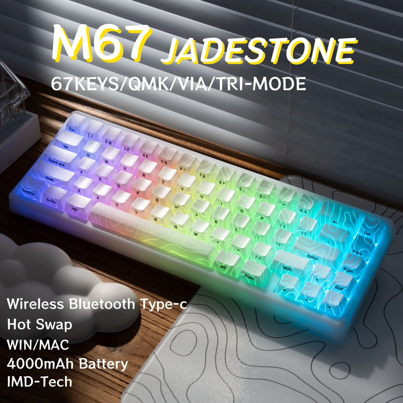 GamePro™ - M67 Jadestone Mechanical Keyboard
